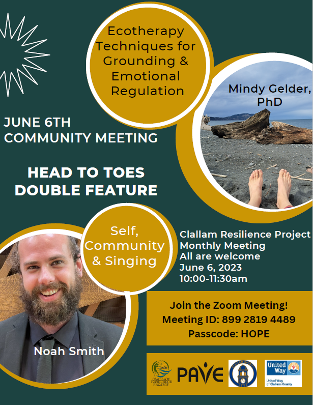 Clallam Resilience Project, Head to Toes by Mindy Gelder and Noah Smith